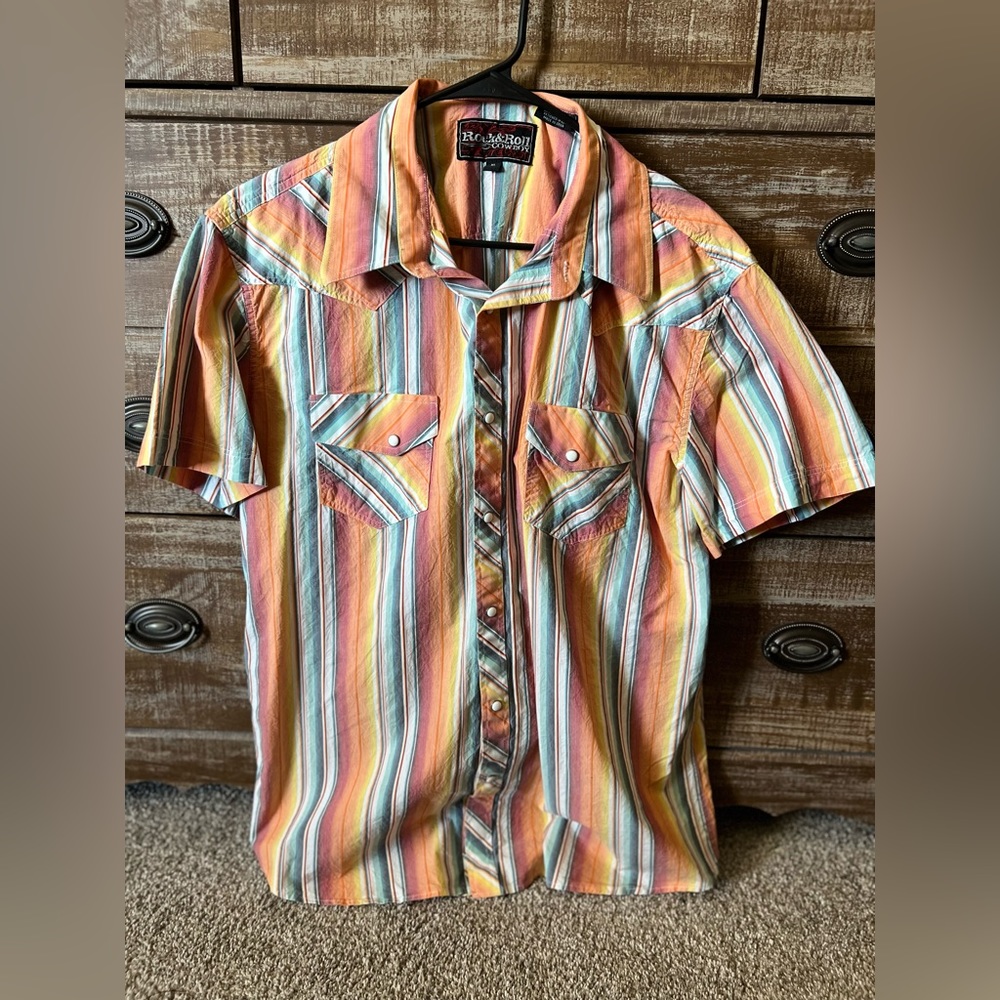 Rock and Roll Cowboy Button Up